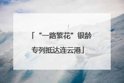“一路繁花”银龄专列抵达连云港