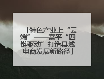 特色产业上“云端”——富平“四链驱动”打造县域电商发展新路径