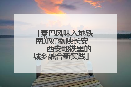 秦巴风味入地铁 南郑好物映长安——西安地铁里的城乡融合新实践