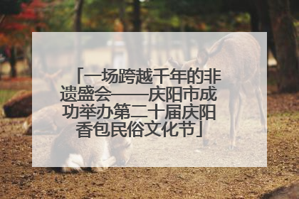 一场跨越千年的非遗盛会——庆阳市成功举办第二十届庆阳香包民俗文化节