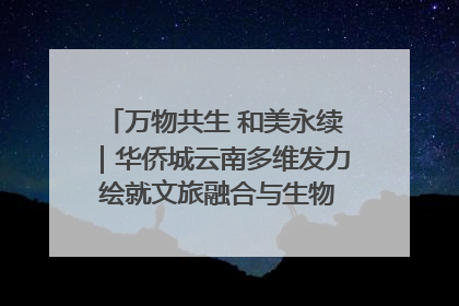万物共生 和美永续｜华侨城云南多维发力 绘就文旅融合与生物多样性保护新图景