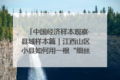 中国经济样本观察·县域样本篇｜江西山区小县如何用一根“细丝”拉出百亿级产业？