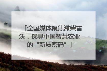 全国媒体聚焦潍柴雷沃，探寻中国智慧农业的“新质密码”