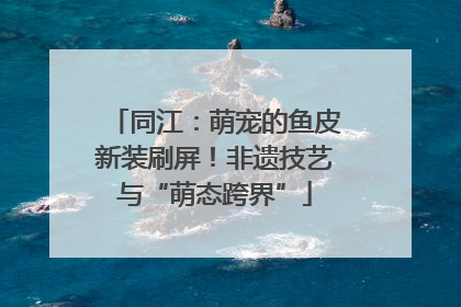 同江：萌宠的鱼皮新装刷屏！非遗技艺与“萌态跨界”