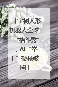 宇树人形机器人全球“格斗秀”，AI“拳王”硬核破圈