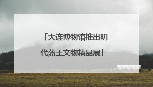 大连博物馆推出明代藩王文物精品展
