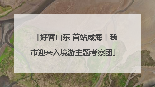 好客山东 首站威海丨我市迎来入境游主题考察团