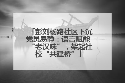 彭刘杨路社区下沉党员易静：语言赋能“老汉味”，架起社校“共建桥”