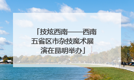 技炫西南——西南五省区市杂技魔术展演在昆明举办
