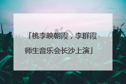桃李映朝霞，李群霞师生音乐会长沙上演