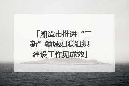 湘潭市推进“三新”领域妇联组织建设工作见成效
