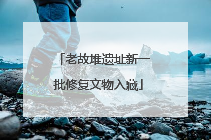 老故堆遗址新一批修复文物入藏