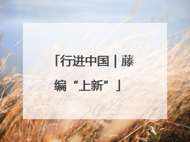 行进中国｜藤编“上新”