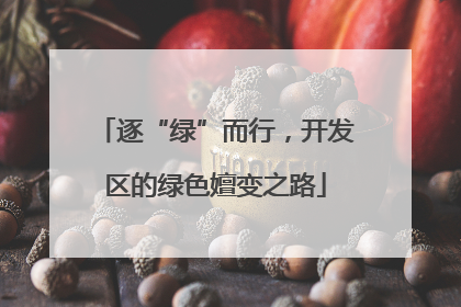 逐“绿”而行，开发区的绿色嬗变之路