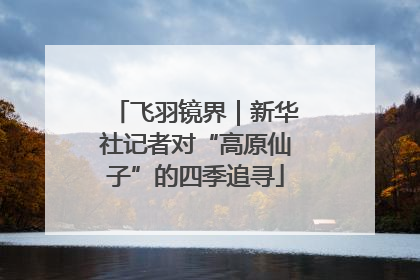 飞羽镜界｜新华社记者对“高原仙子”的四季追寻